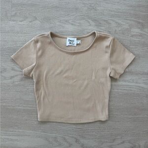princess polly ribbed tee